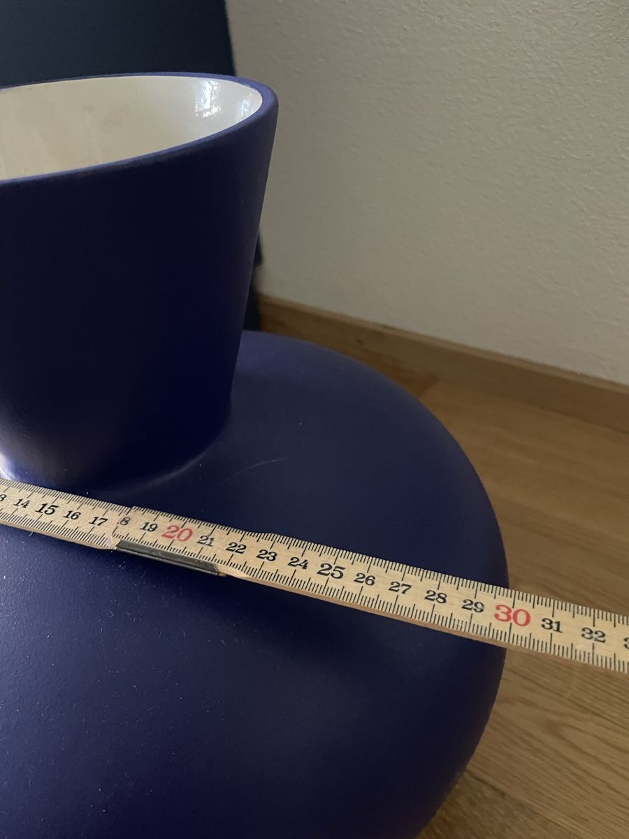 Vasi & Recipienti: Bodenvase Kugelvase H 35 cm Kobaltblau – Nuovo (secondo la descrizione) da Emmenbrücke venduto da Ladyboutique 3