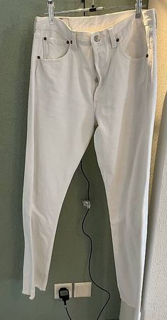 Jean 501 blanc taille 32/32
