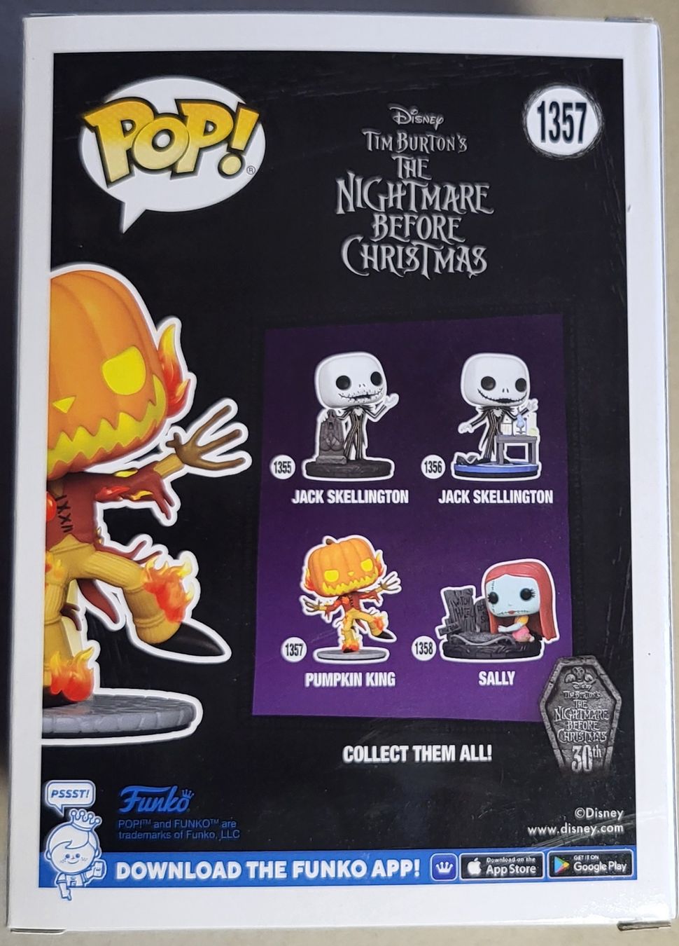 Funko Statuette: Funko Pop Disney  Pumpkin King GITD – Nuovo (secondo la descrizione) da Montet (Glâne) venduto da KOADA 1