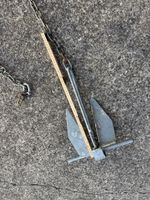 Anker mit Kette ca. 50cm Schiffszubehör gebraucht