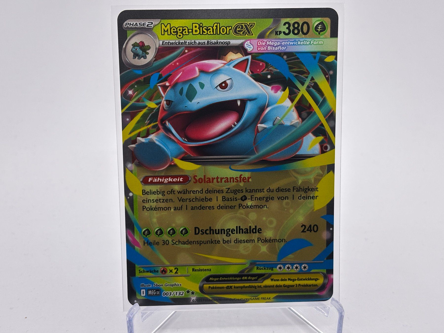 Pokémon Carte collezionabili: Mega-Entwicklung - Mega Bisaflor ex  (MEG 3) - DE – Nuovo (secondo la descrizione) da Allschwil venduto da Bullach