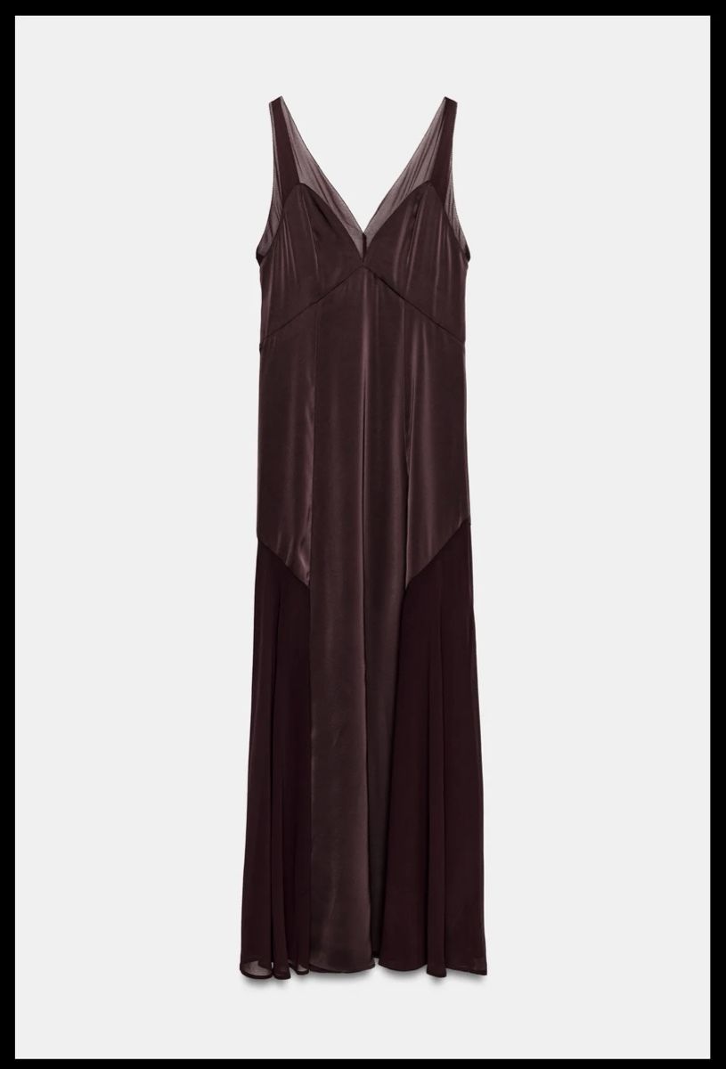 Zara Vestiti: LANGES SATINKLEID ZW COLLECTION Grösse XS neu – Nuovo (secondo la descrizione) da Wettswil venduto da nat_v9z5 4