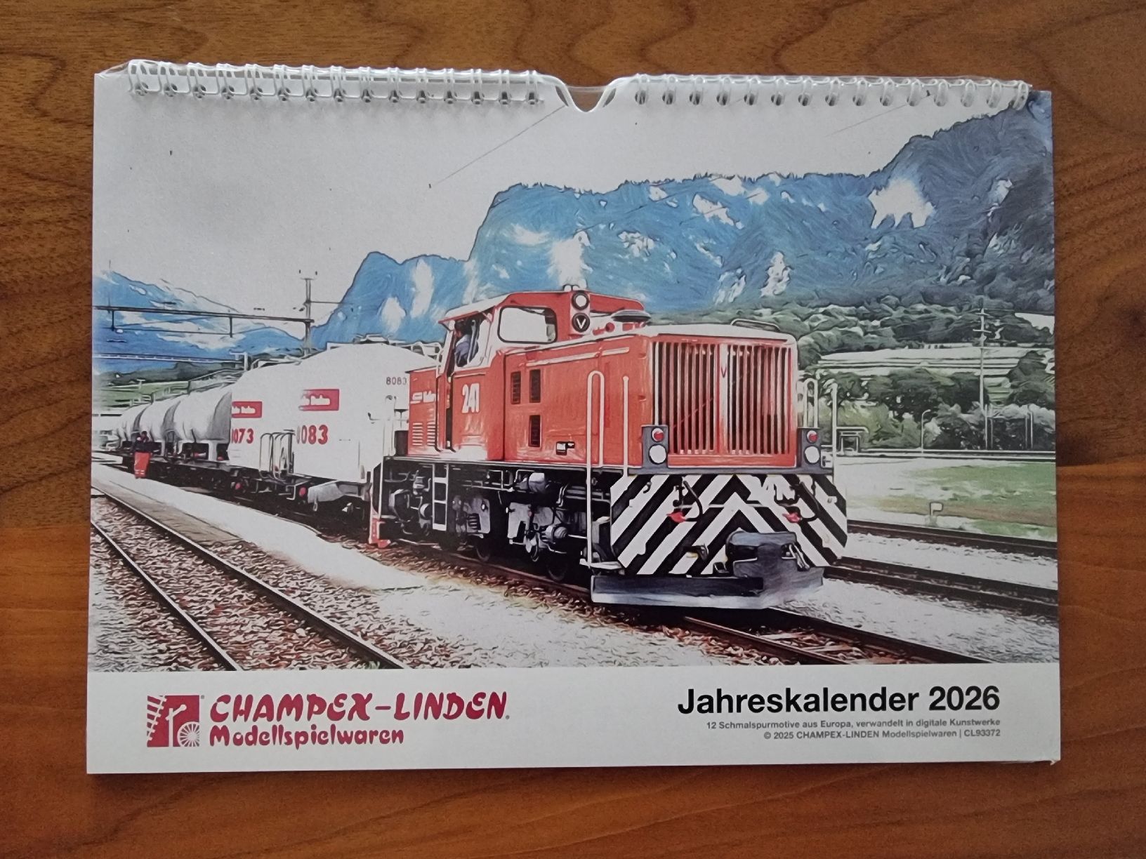 LGB Modelleisenbahnen: LGB Kalender Champex Linden 2026 – Neu und originalverpackt aus Zumikon von chv_w96q