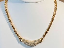 Collier Grossé plaque or ex-manufacture Dior