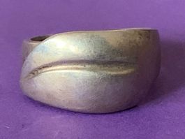 Silberring Kaffeebohne (rg 59)