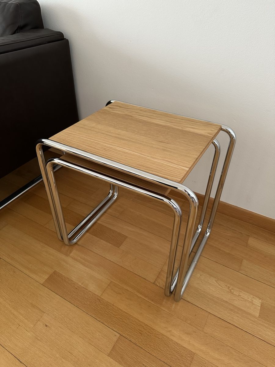 Tische: THONET | Set B 9 a+b Beistell-und Satztisch – Neu (gemäss Beschreibung) aus Stäfa von Brik233 1