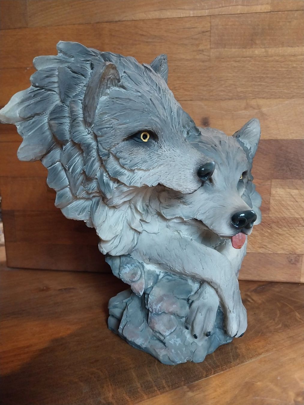Statuette: Figur Wölfe, Wilder Westen – Usato da Staufen venduto da Sunsetranch 1