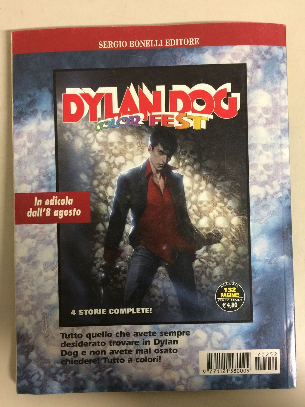 BD: DYLAN DOG  # 252 POLTERGEIST! Sergio Bonelli 2007 – D'occasion à Vezia par Aquarius_Age 1