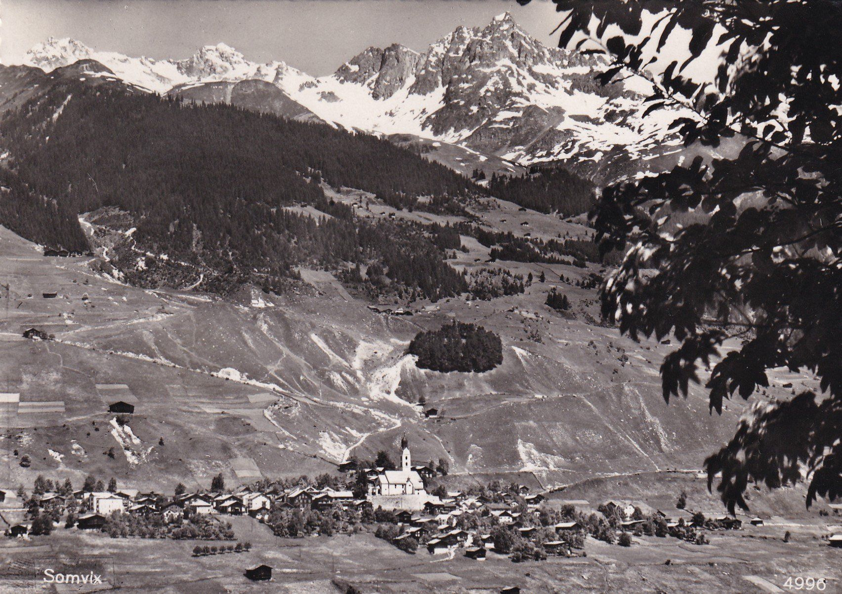 Cartes postales: Somvix Dorfansicht – D'occasion à Olten par clotaldi