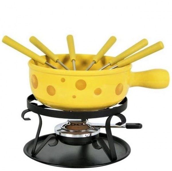 Fondue Set Käse Design komplett Kaufen auf Ricardo