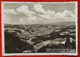 Kurhaus Moosegg 1942 - Aussicht auf Langnau
