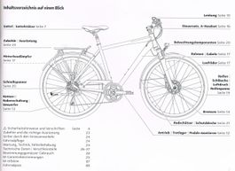 Crosswave Fahrrad mit Scheibenbremsen und Nabendynamo