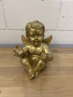 Goldener Deko-Engel, vintage look, guter Zustand