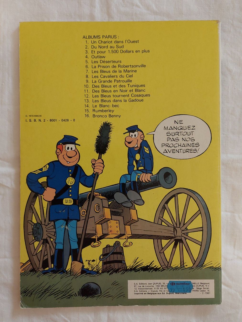 Fumetti: Les Tuniques Bleues Bon état Ed. 1981 – Usato da Genève venduto da Blu_BD 1