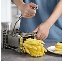 Professioneller Pommes Frites Schneider mit 12x12mm Klinge