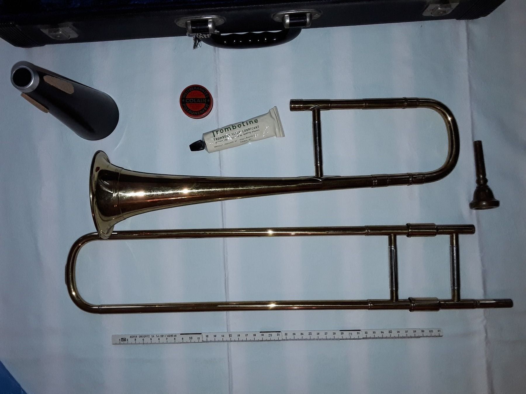 Strumenti musicali: Posaune helmut finke, Prof. Ehmann 118 – Usato da Basel venduto da dept 2