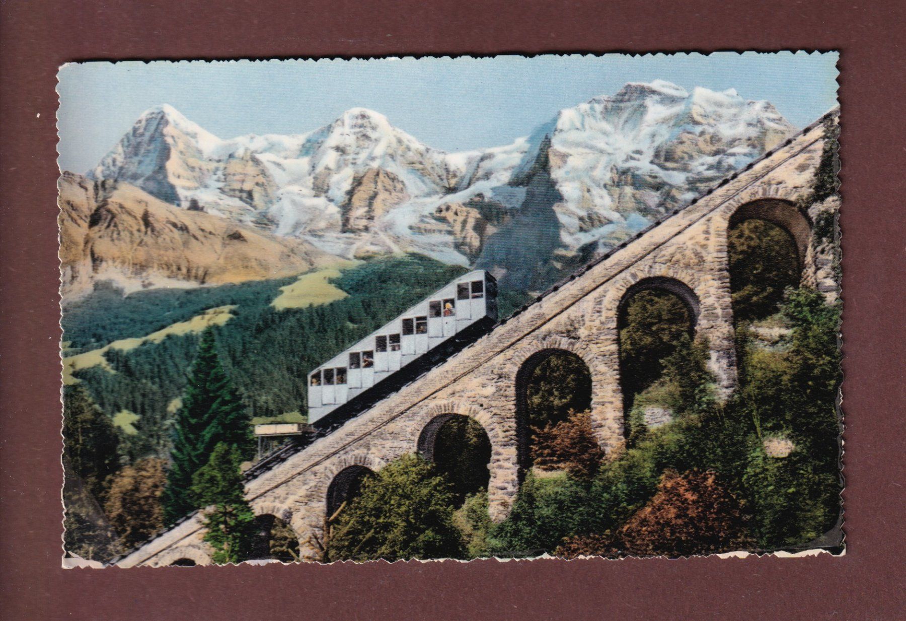 : MÜRRENBAHN - Eiger - Mönch - Jungfrau – Gebraucht aus Pully von nicecards-shop