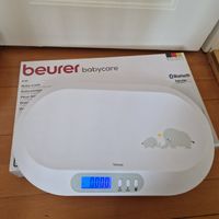 Beurer Babywaage BY 90 weiss mit Bluetooth neuwertig
