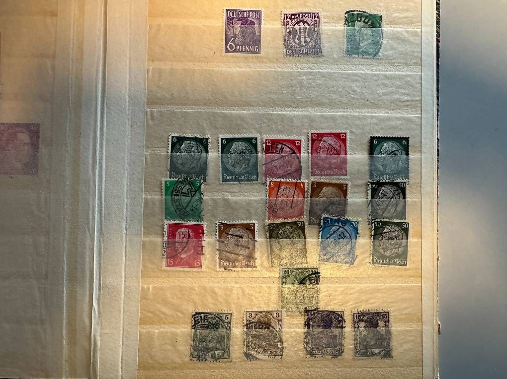 Tutti i francobolli: Briefmarken Deutsches Reich, Deutsche Post, DDR + Schweiz – Usato da Basel venduto da Chregu07 3