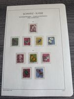 Schweiz Briefmarken Pro Juventute 1956-1957