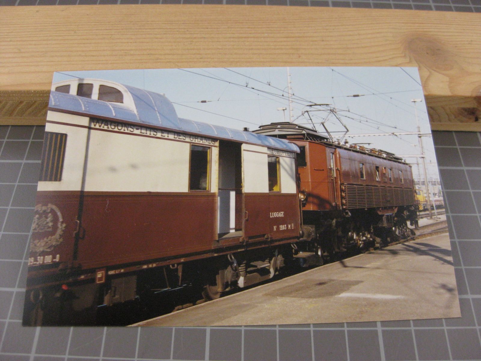Cartoline postali: Echtfoto Be 4/6 mit Orient-Express – Nuovo (secondo la descrizione) da Malters venduto da Marosko