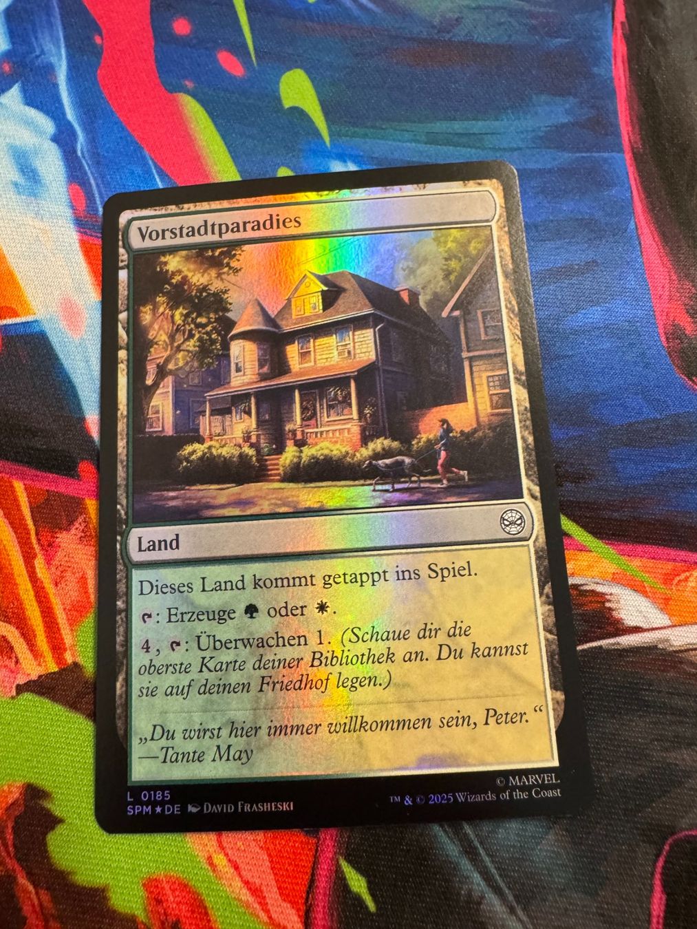 Magic The Gathering Carte collezionabili: Vorstadtparadies - Foil - Marvel's Spider-Man - Magic – Nuovo (secondo la descrizione) da Bülach venduto da Pfrenzel