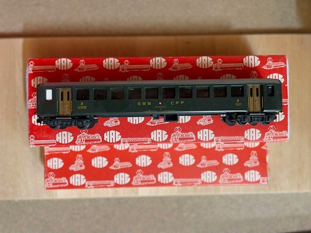 Hag Modellini di ferrovie: Hag Regionalzug Set – Usato da Hagneck venduto da wrangler65