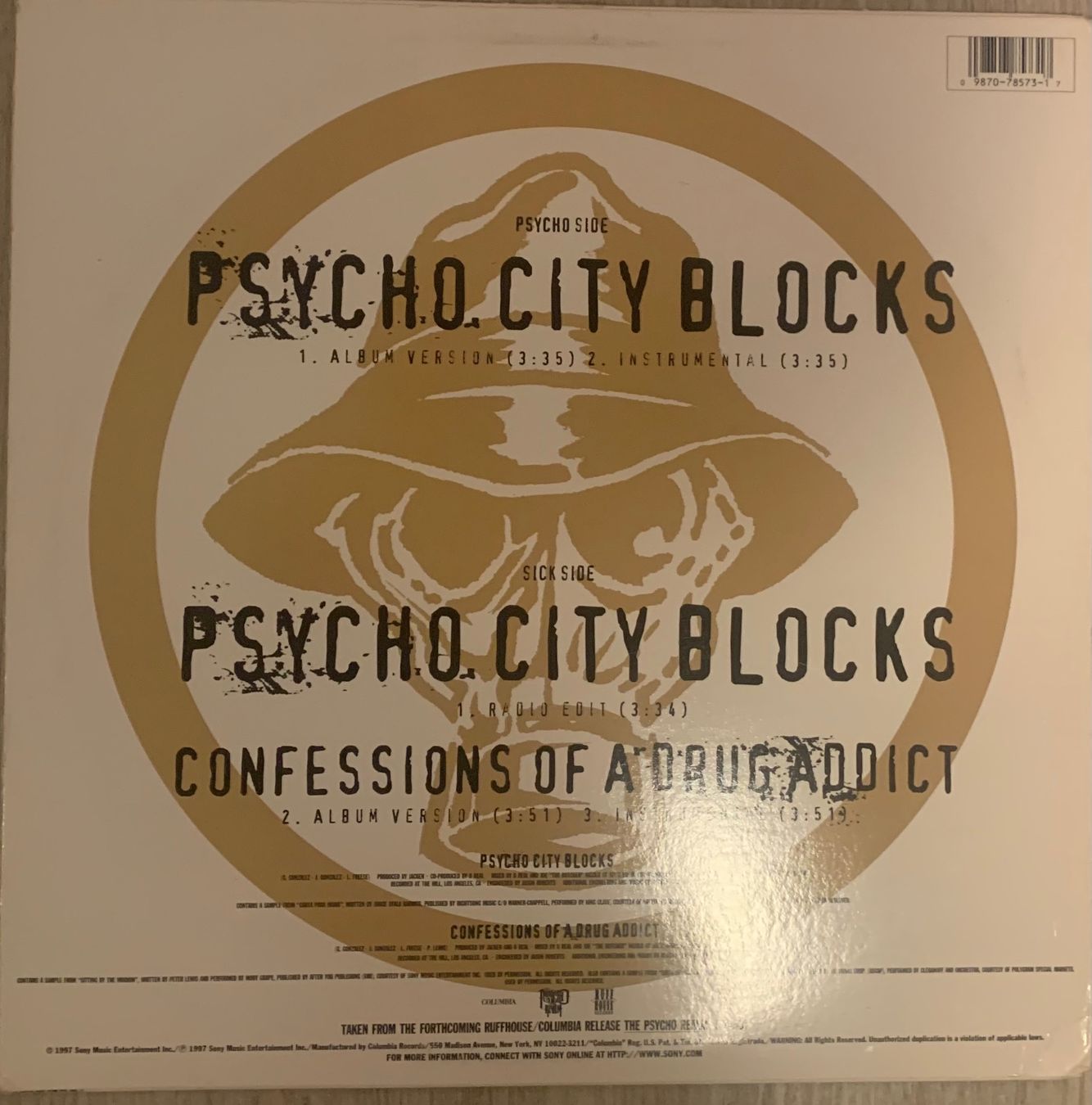 Dischi in vinile: PSYCHO REALM - Psycho City Blocks Maxi Lp 1997 – Usato da Mühlethal venduto da superfast78 1