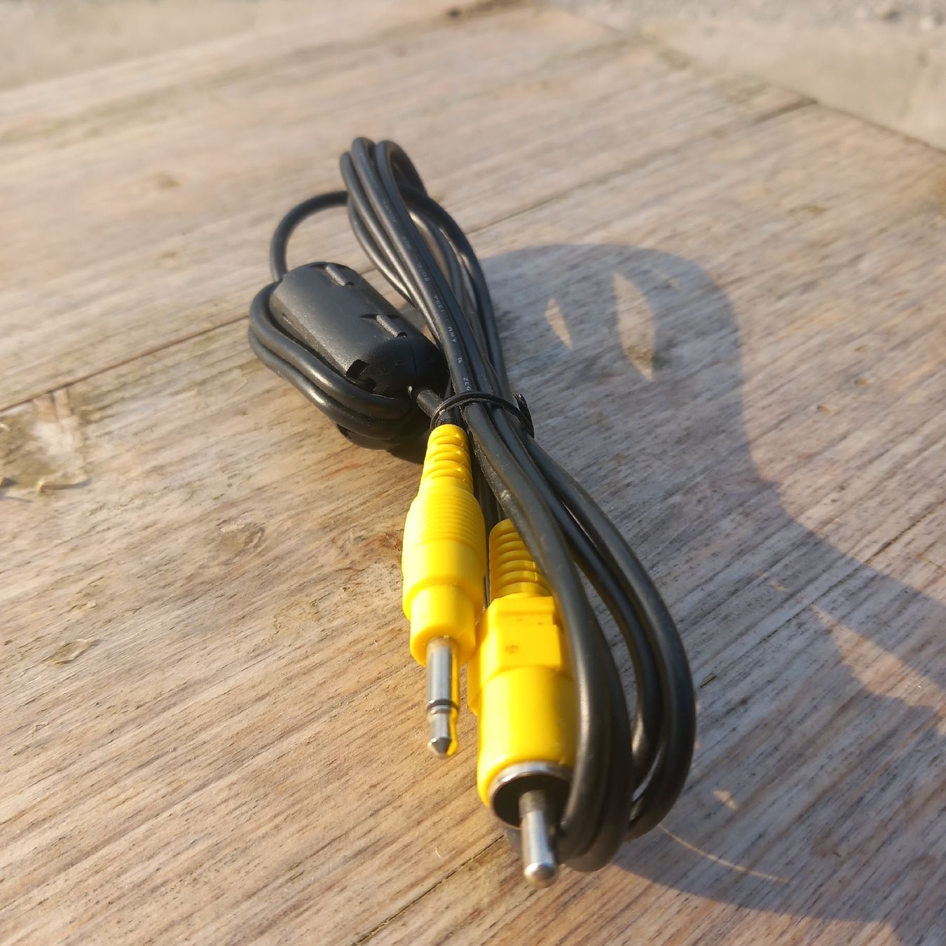 Kabel: Audiokabel  Cinch auf 3.5mm Klinke – Gebraucht aus Ebnat-Kappel von blazzi 1
