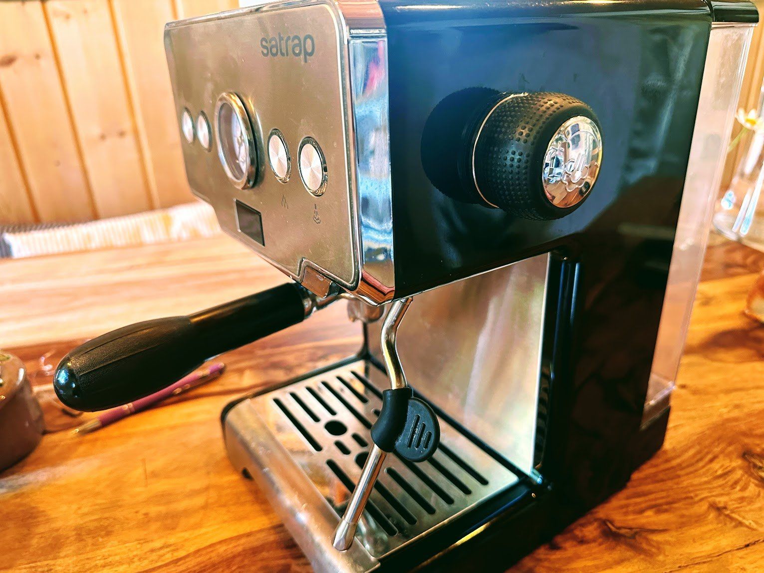 Macchine per caffè & Macchine per espresso: Espressomaschine Satrap Edelstahl – Usato da Sent venduto da cleaningwoman 3