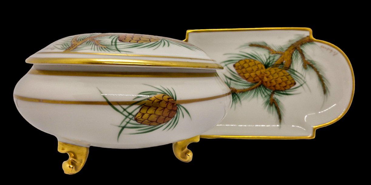 Dosen: Rovina Epinal Schmitt Jugendstil bonbonnière ravier – Gebraucht aus Tavannes von Brocashop 1