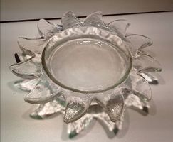 2x Hergiswiler Glasschalen 12mm > 24 cm Neuzustand