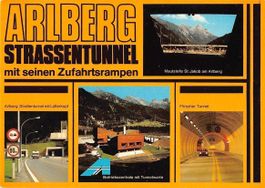 GRUSS vom ARLBERGTUNNEL - frisch eröffnet