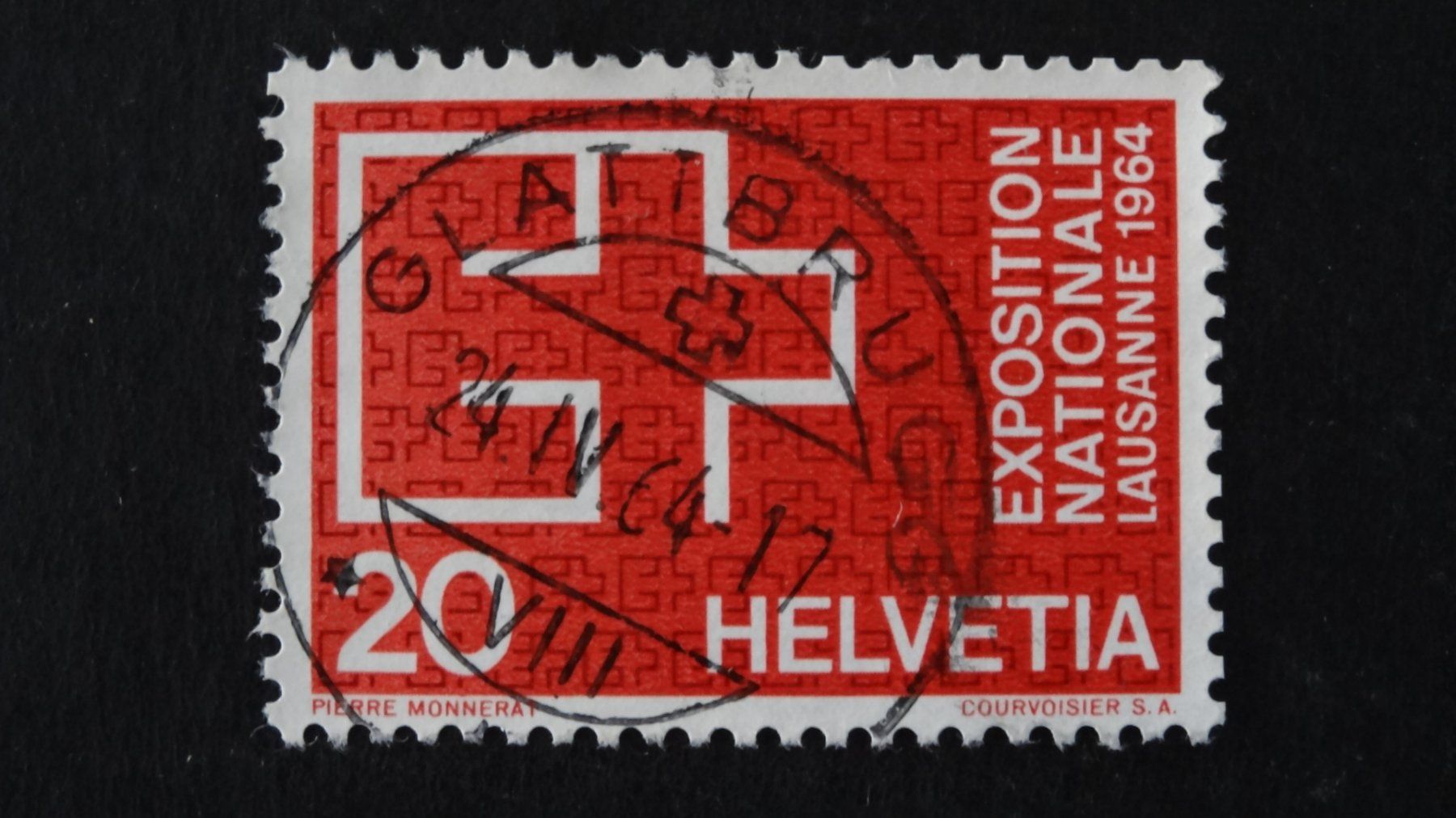 Tous les timbres: Vollstempel GLATTBRUG 24.IV.64    95 – D'occasion à Anwil par C-DAIHA