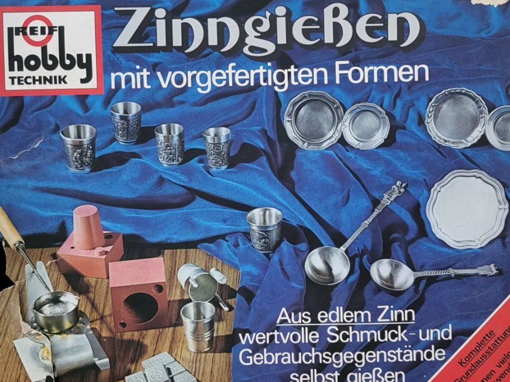 Kit bricolage: Reif Hobby Technik Zinngiessen mit Formen NEU – Usato da Volketswil venduto da Kandelaber