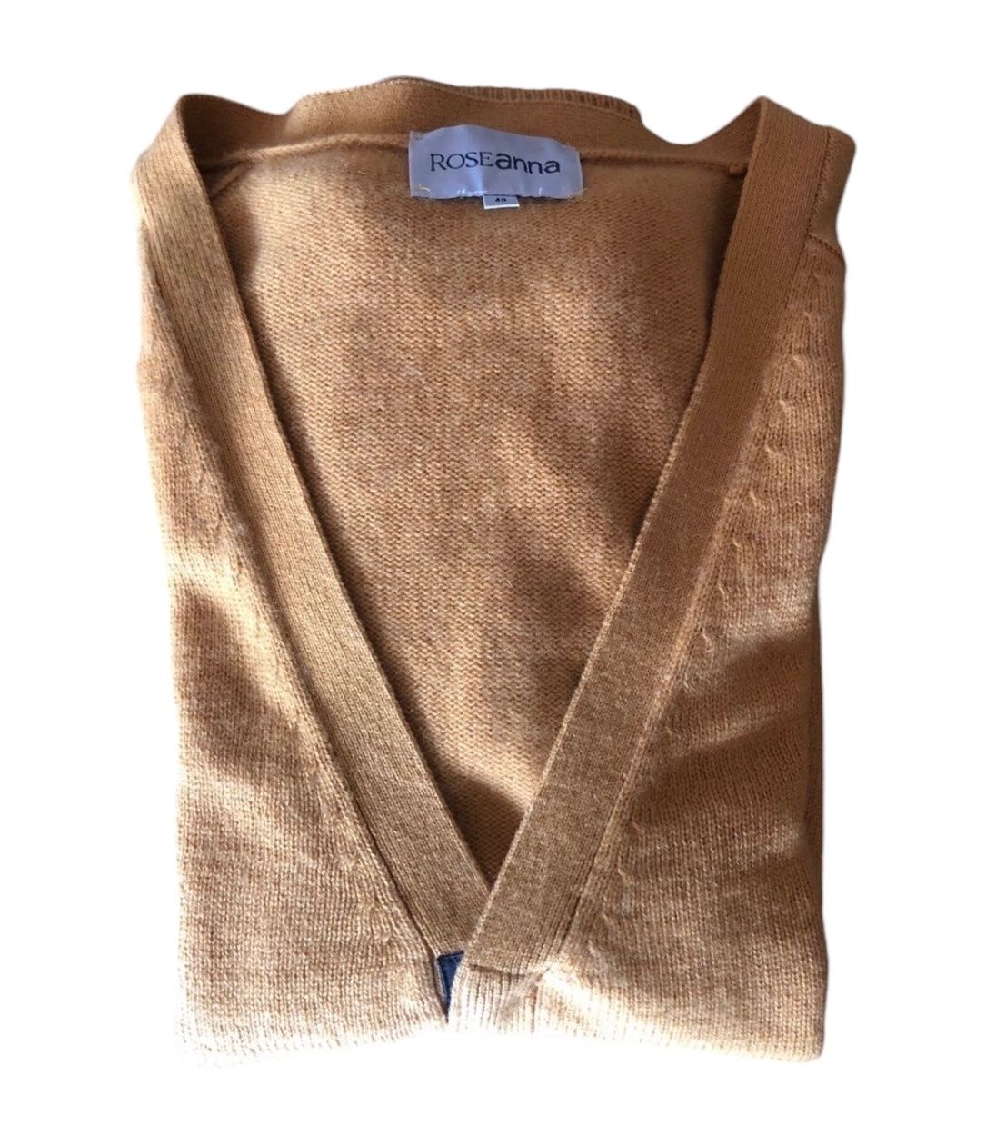 Gilet & Giacche senza maniche: Jaquette cachemire Rose Anna – Usato da Dotzigen venduto da SecondHandGems 4