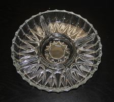 Glasplatte Kristall