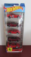 Hot Wheels Ferrari Set 5er Pack,    Neu & originalverpackt