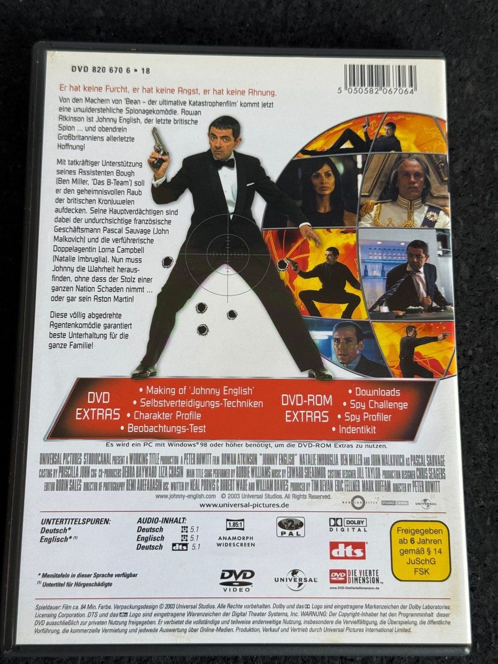 Tutti i DVDs: Johnny English DVD DE/EN Rowan Atkinson – Usato da Fribourg venduto da tschjoly 1