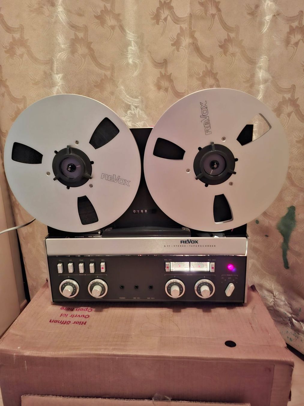 Revox Apparecchi a nastro: Revox A77 in der 4-Spur-mit  OVP und Zubehör – Usato da Wittenbach venduto da Nostalgie1965