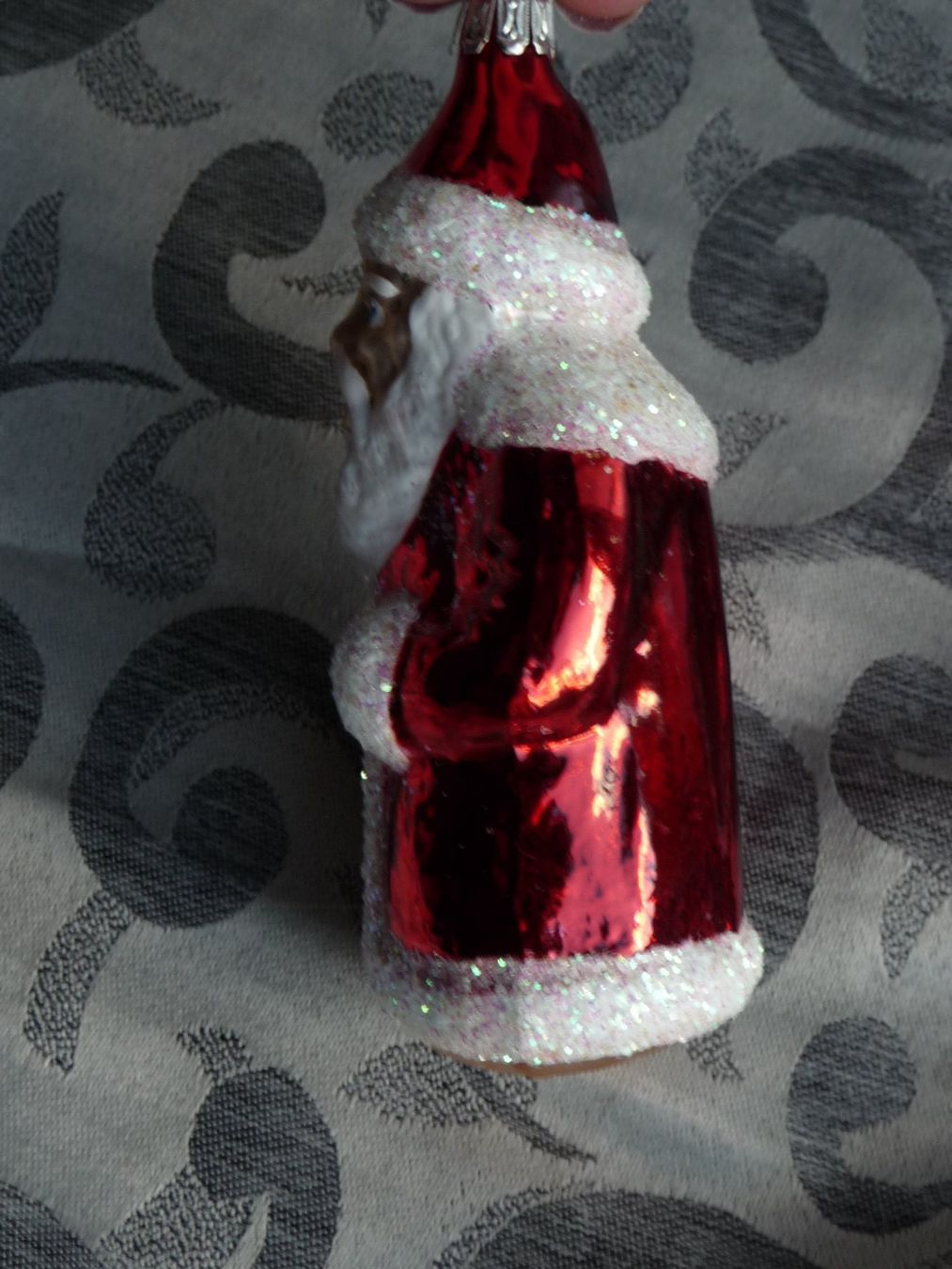 Tutte le decorazioni: Weihnachtsmann mit Puppe Christbaumschmuck – Nuovo e nell'imballaggio originale da Alpnach Dorf venduto da marvo 4