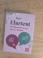 Neuwertiges Hochzeitsspiel "Der Ehetest" zu verkaufen.