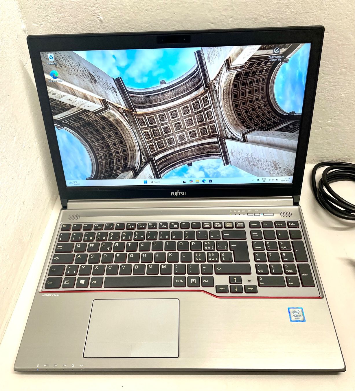 Fujitsu PC: Fujitsu E756 i5/16GB/256GB/Win11pro – Usato da Niederdorf venduto da LeptonAG 1