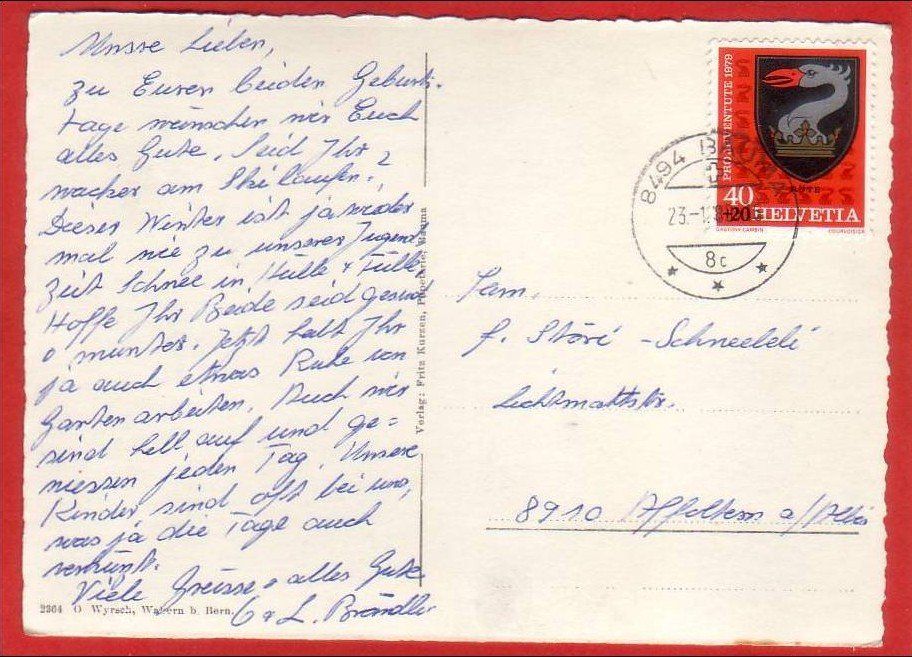 Cartoline postali: BAUMA, FLIEGERAUFNAHME, GROSSFORMAT – Usato da Grüningen venduto da Kartenlaube 1