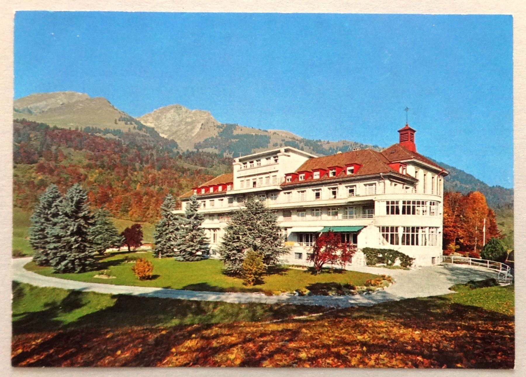 Cartoline postali: Les Sciernes d'Albeuve, Le Rosaire – Usato da Fétigny venduto da Billy2miny