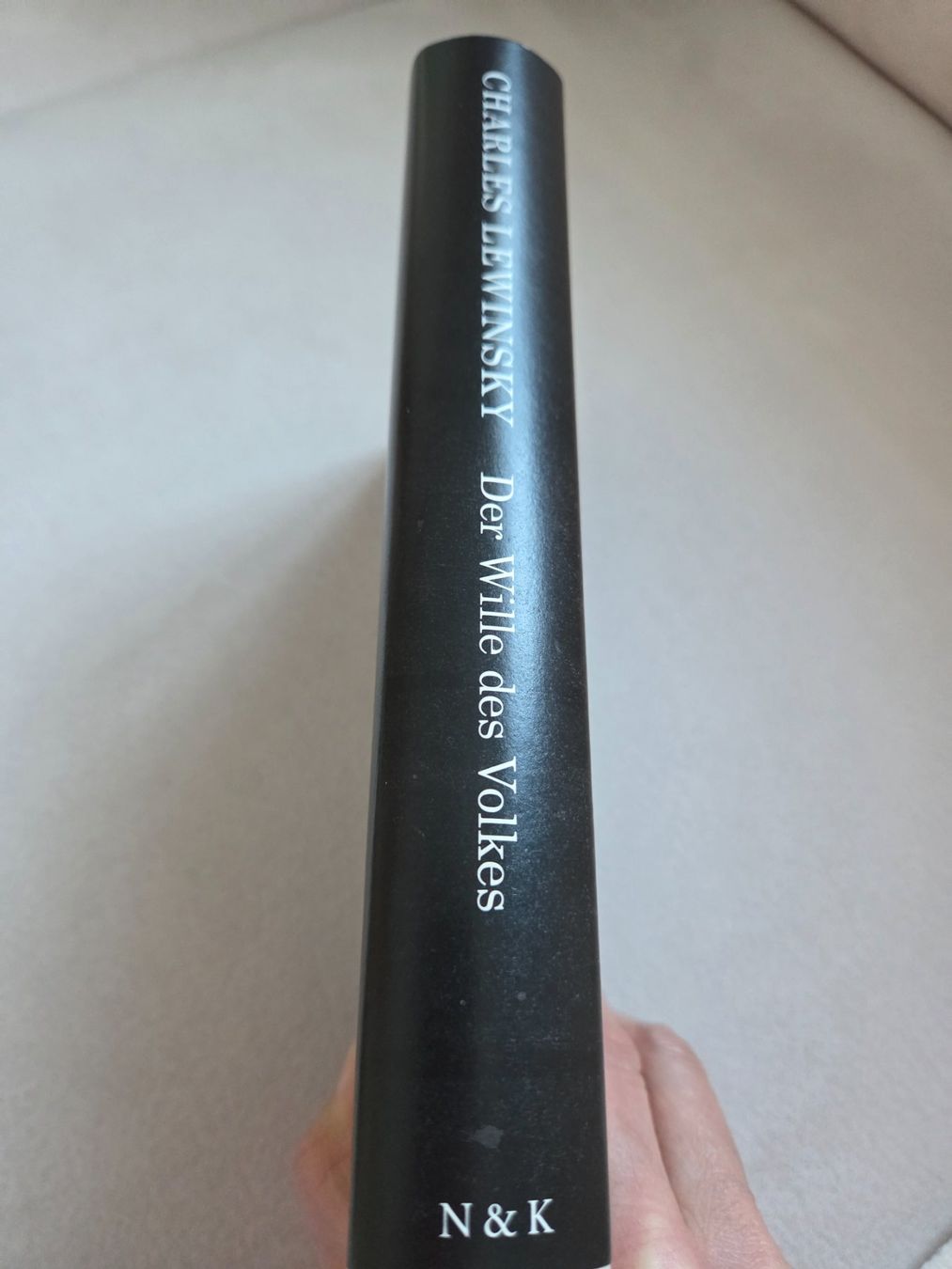 Libri: Charles Lewinsky - Der Wille des Volkes – Usato da Bergdietikon venduto da Tanne_10 2