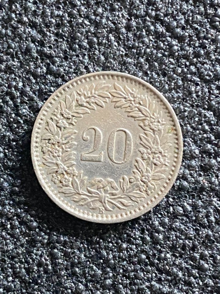 Tutti le monete: 20 Rappen 1962 – Usato da Hünenberg venduto da Ecila 1