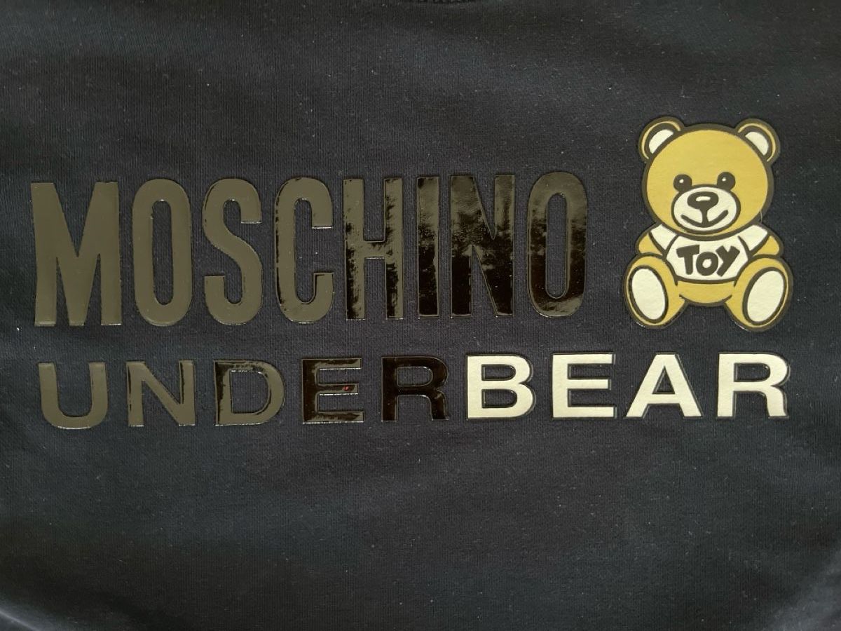 Moschino Maglioni & Felpe: Pull Moschino Underbear bleu marine - S - Shipping included – Usato da Bern venduto da Bern-Breitenrain 1