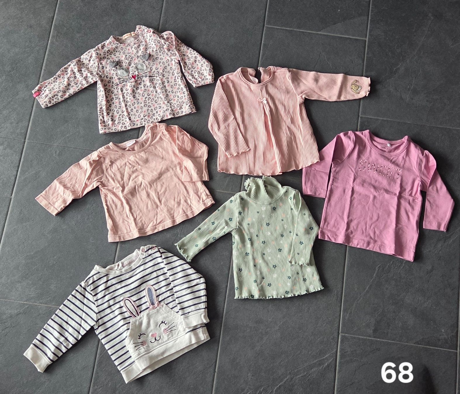 Maglioni & Felpe: 6 Langarmshirts, Gr. 68 – Usato da Nürensdorf venduto da nm_schoeni28