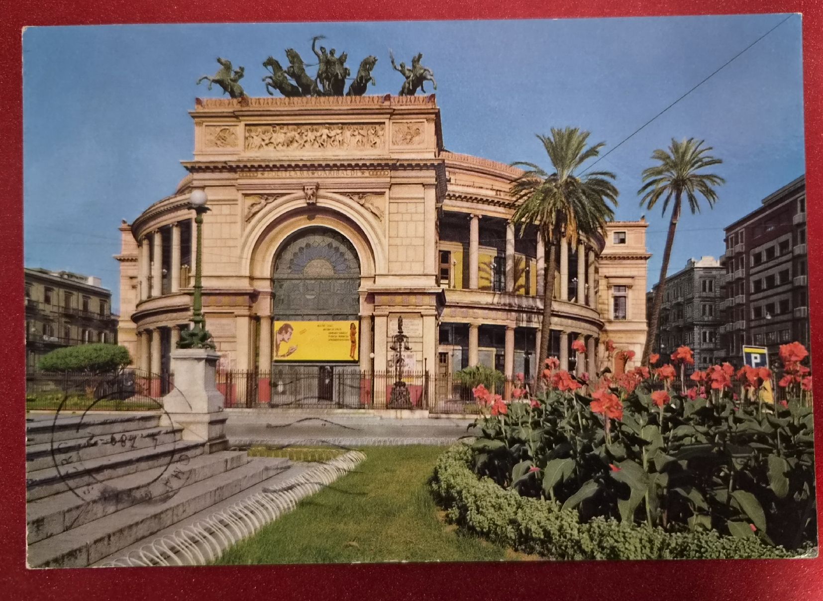 Cartoline postali: Palermo Politeama Garibaldi 1989 – Usato da Melchnau venduto da Arthurius